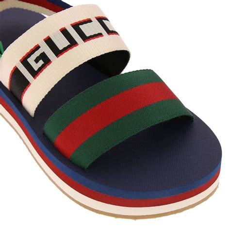 Gucci White Sandals for Men for sale 